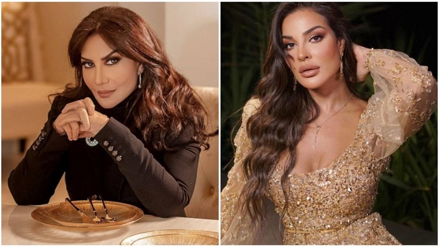 نادين نسيب نجيم وهدى حسين