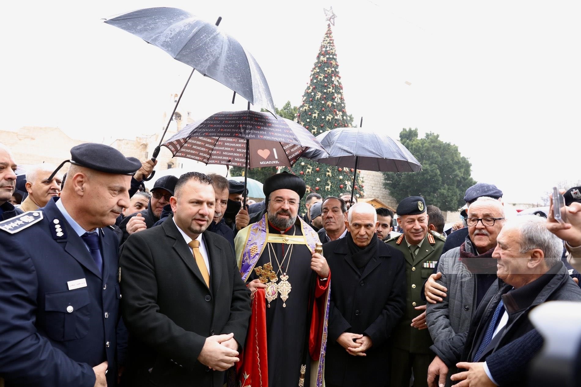 بدء احتفالات عيد الميلاد المجيد حسب التقويم الشرقي في فلسطين