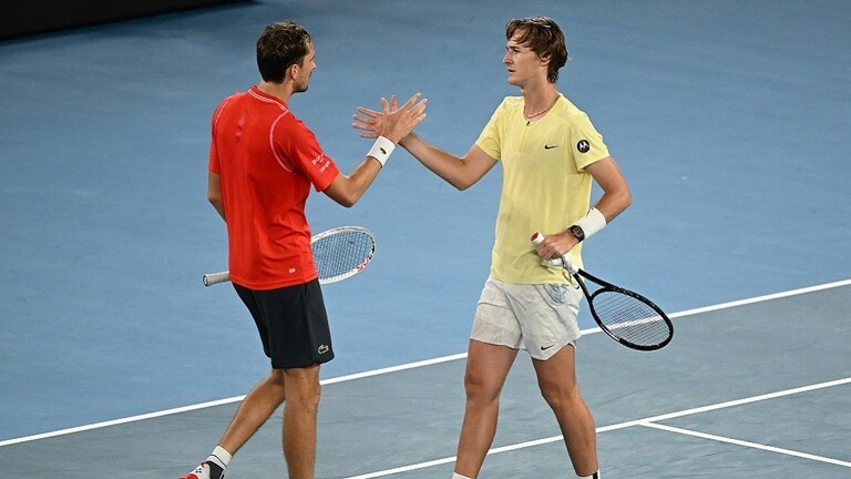 مفاجأة كبرى.. الروسي مدفيديف يودع أستراليا