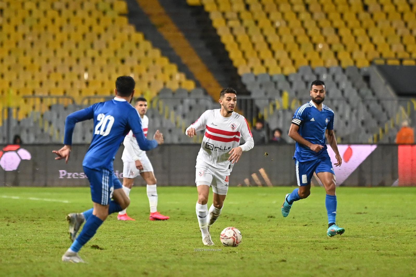 بالصور.. الزمالك يستعيد نغمة الانتصارات بثلاثية في سموحة