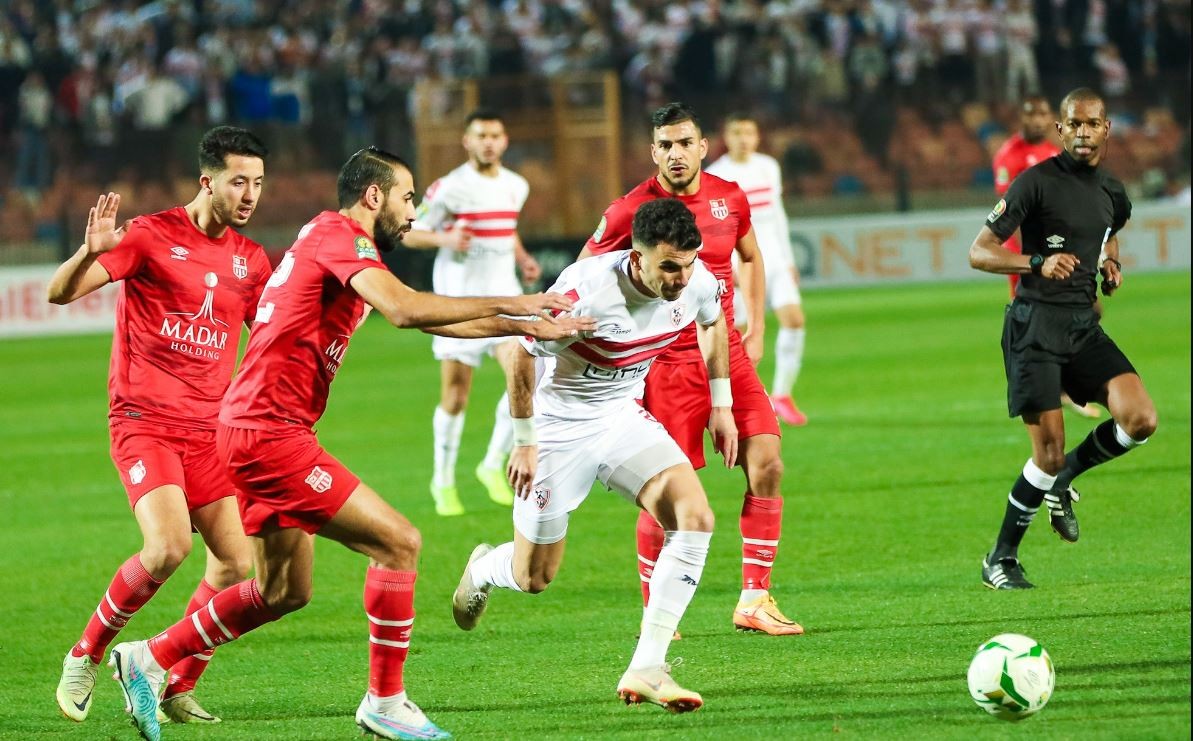 بالصور: الزمالك يسقط أمام شباب بلوزداد في عقر داره
