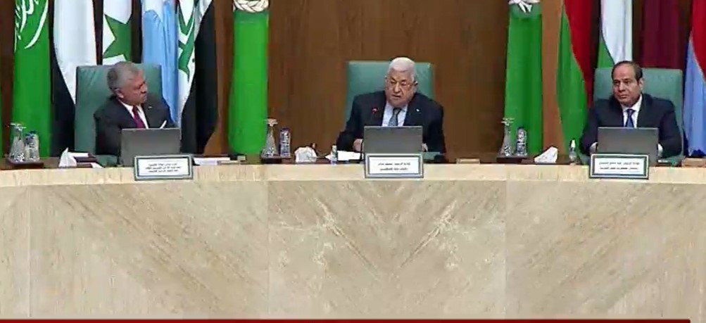 خلال مشاركته بمؤتمر دعم القدس