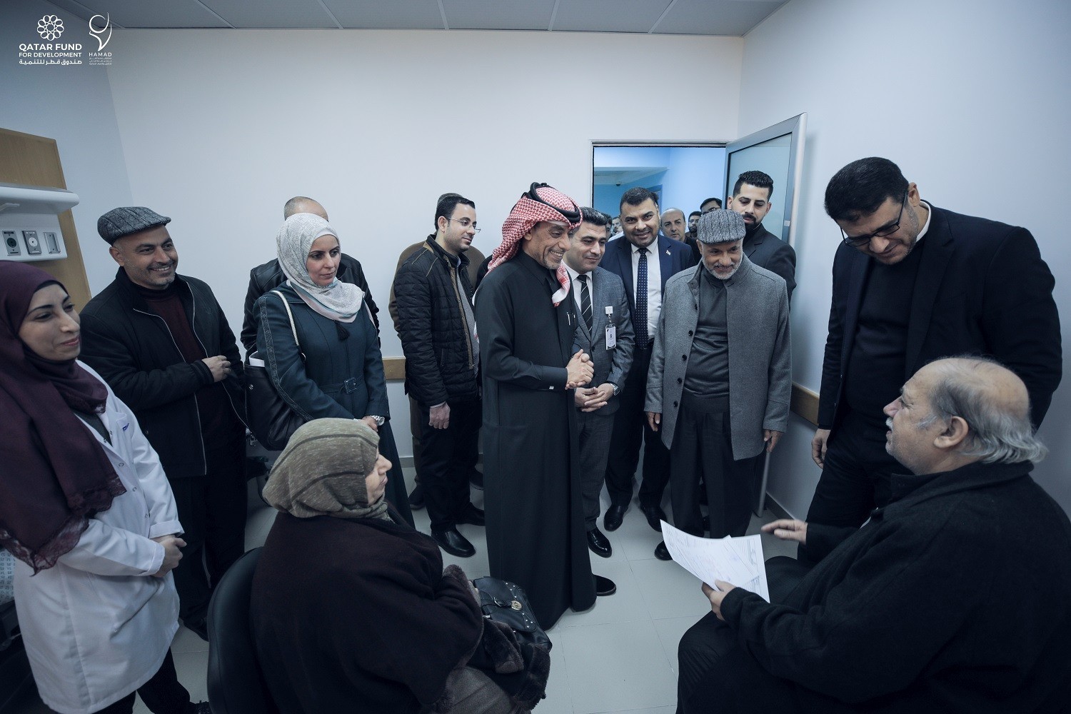 بالصور: افتتاح وحدتين تَخَصُّصِيَّتَيْنِ في مستشفى حمد بغزة