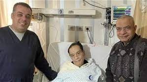 عودة حلمى بكر للعناية المركزة بسبب ضعف عضلة القلب ومنع الزيارة نهائياً