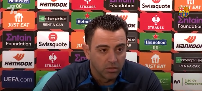 تشافي: قلت للحكم إننا نستحق ركلة جزاء.. وهذا كان رده