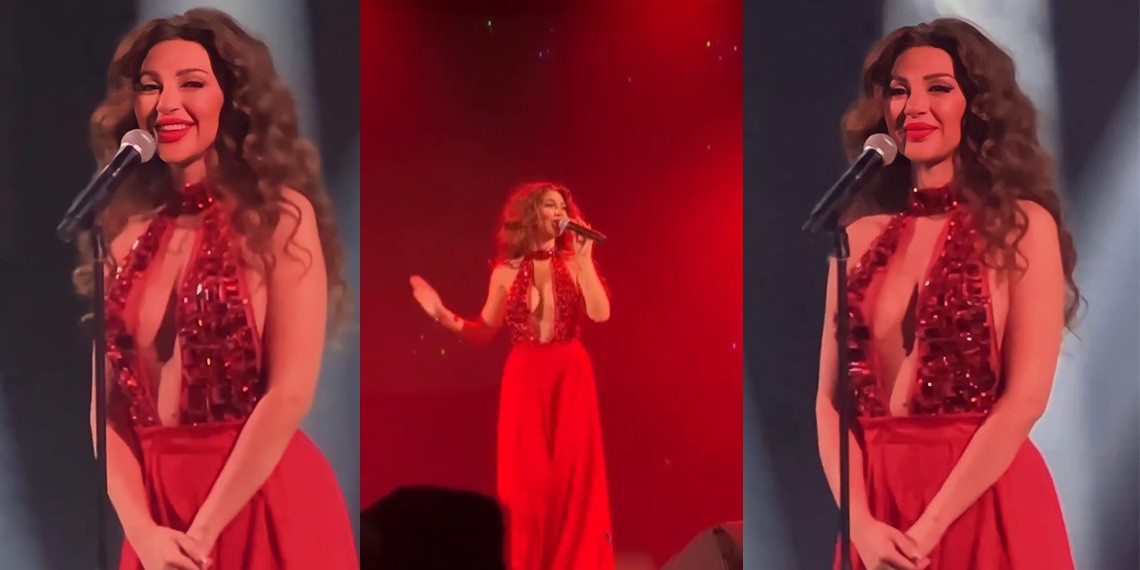 هجوم على ميريام فارس بسبب فستانها الجريء بحفل ريعه للمتضررين في سوريا