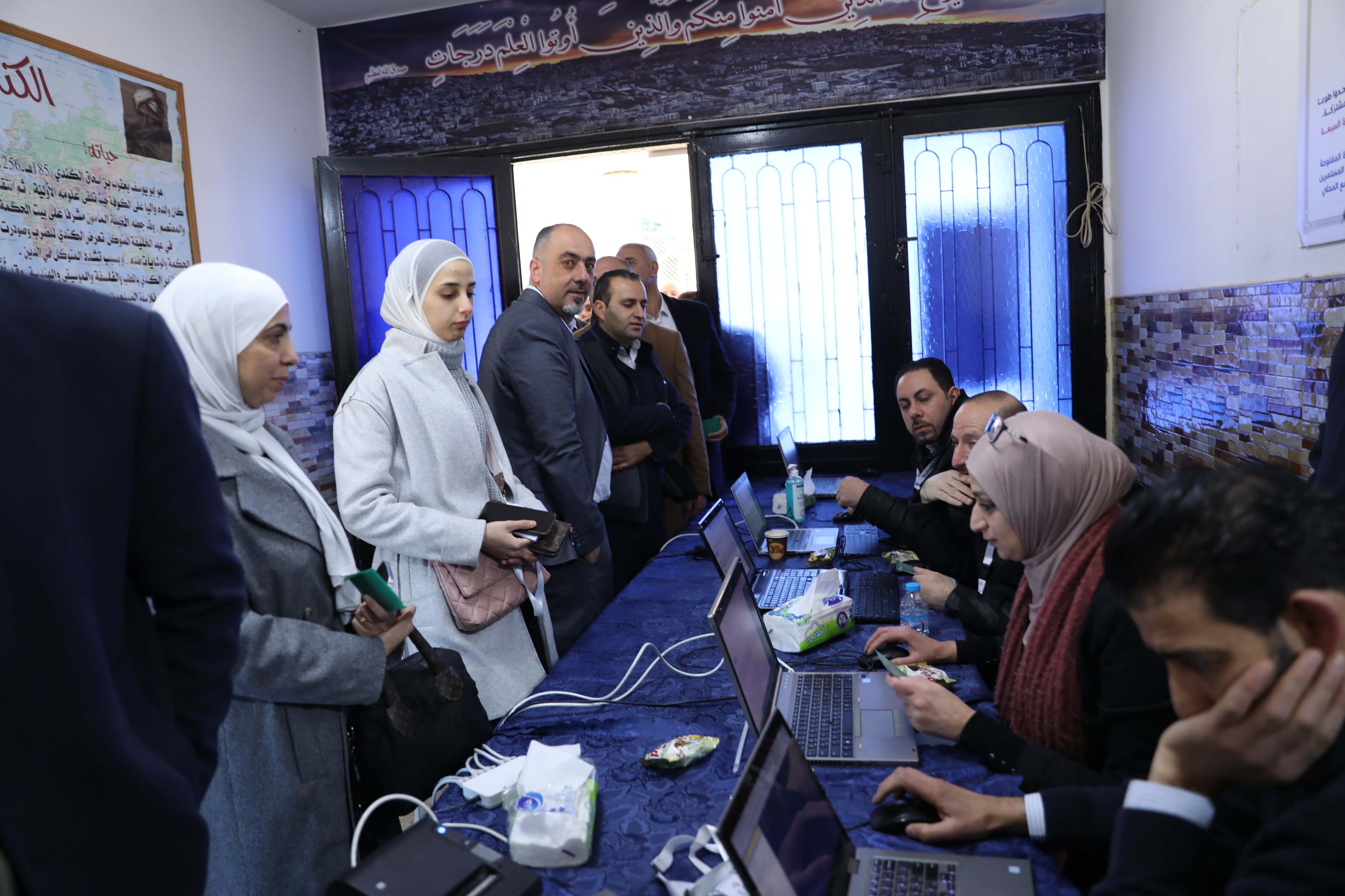 بدء عملية اقتراع انتخابات غرفة تجارة وصناعة محافظة نابلس