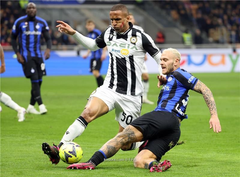 بالصور : إنتر يتجاوز أودينيزي في الدوري الإيطالي