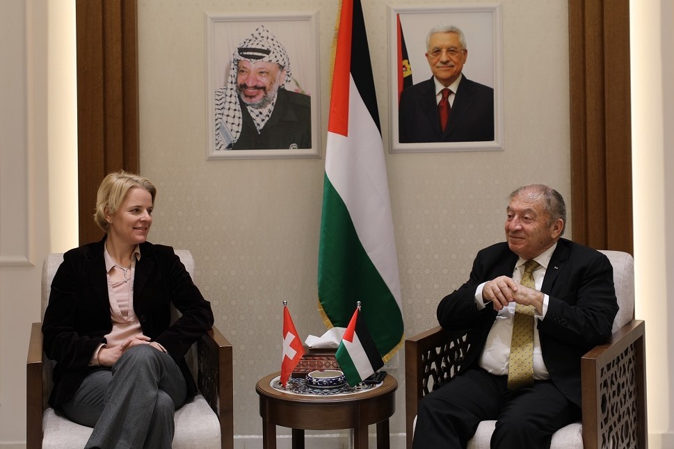 تعاون فلسطيني سويسري لدعم الملكية الفكرية