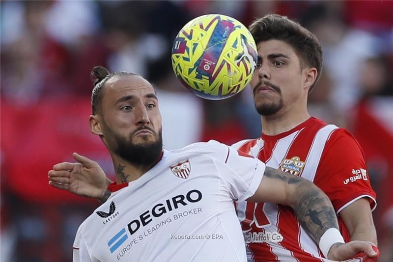 بالصور: إشبيلية يعود للانتصارات ويزيد معاناة ألميريا