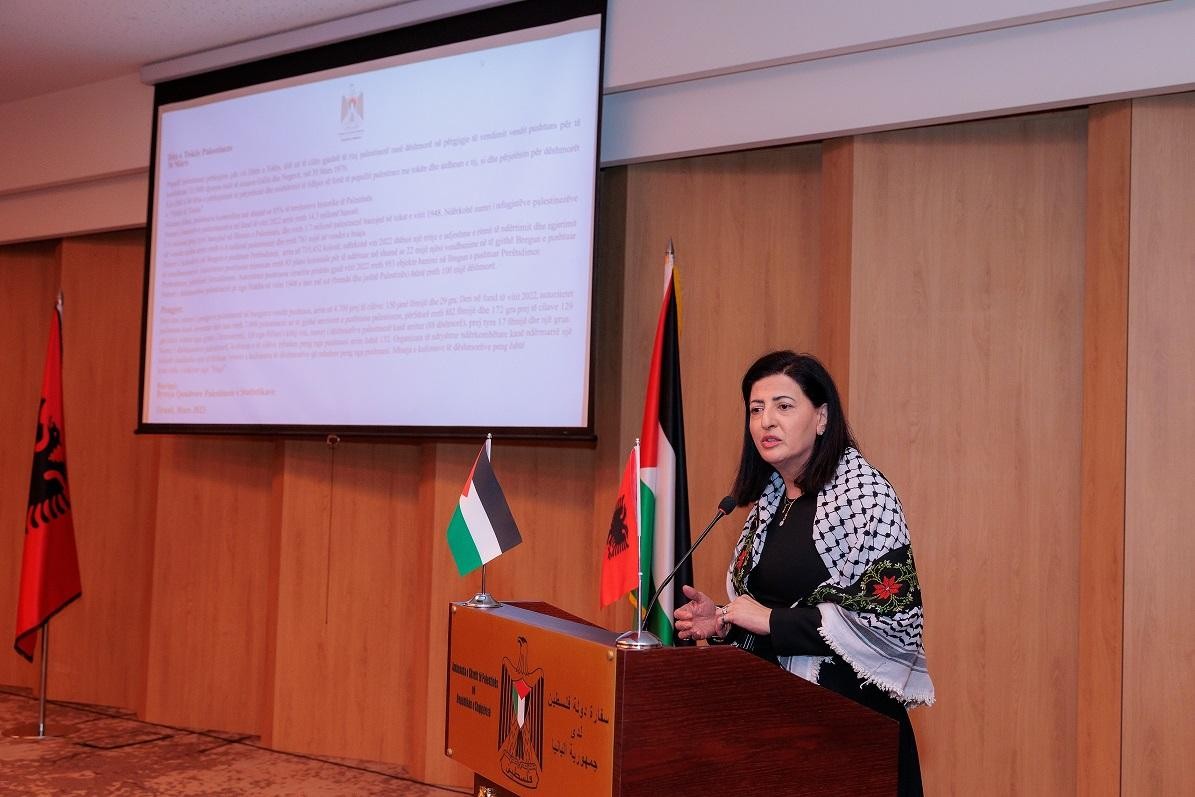 سفارة فلسطين لدى ألبانيا تحيي ذكرى يوم الأرض