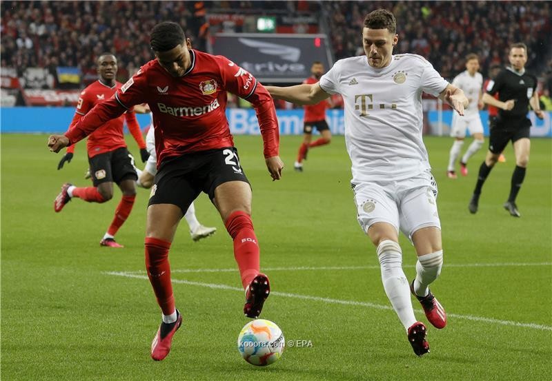 بالصور: ليفركوزن يسقط بايرن ويسلم الصدارة لدورتموند