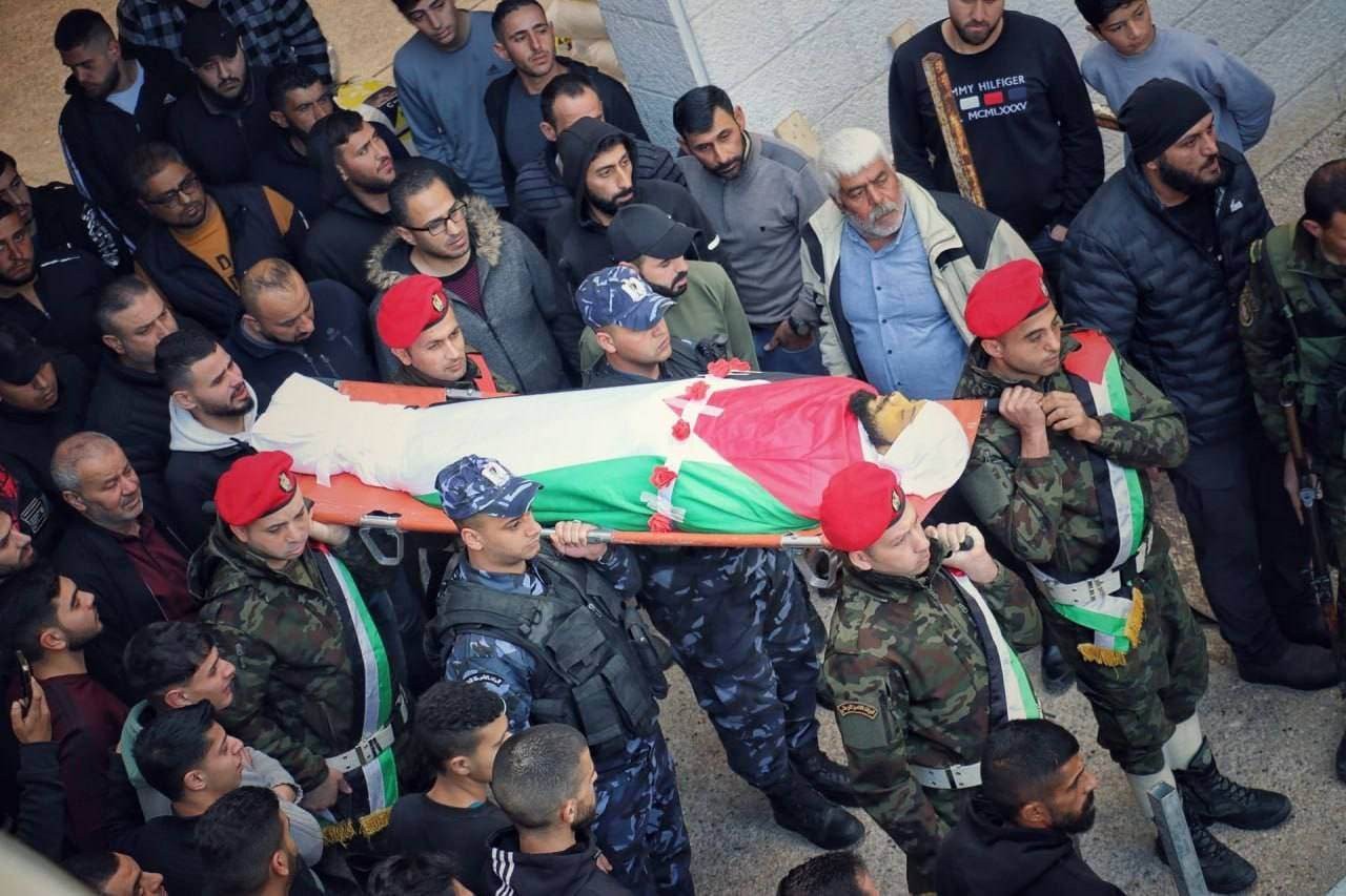 الفصائل الفلسطينية تنعى الشهيد عمير لولح من نابلس