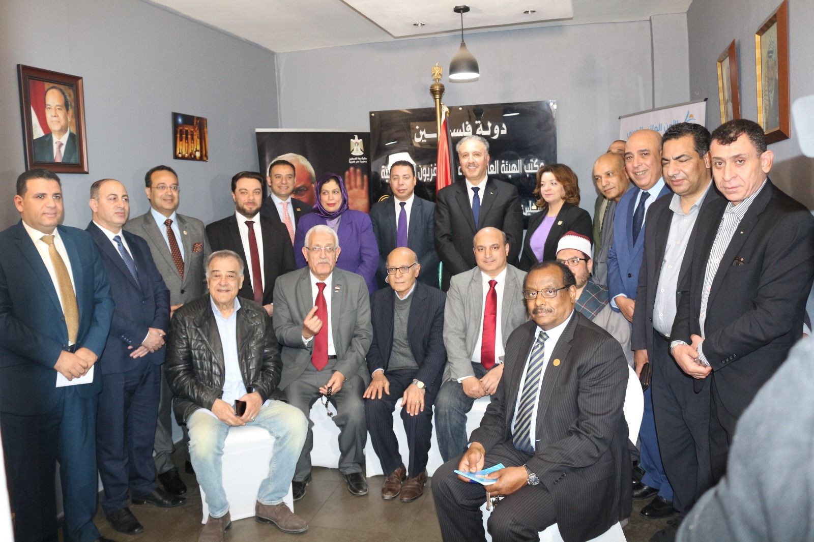 تفاصيل لقاء الوزير عساف مع عدد من البرلمانيين وكبار الكتاب والإعلاميين المصريين