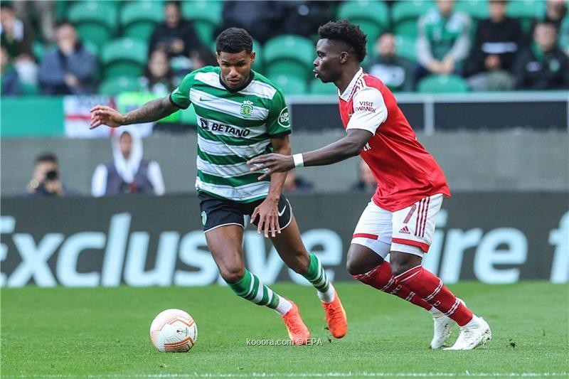 بالصور.. آرسنال يعود بتعادل ثمين من لشبونة