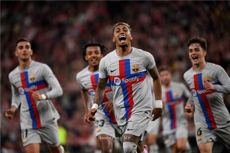 بالصور: برشلونة يحقق فوزا عصيبا على بيلباو وسط جدل تحكيمي