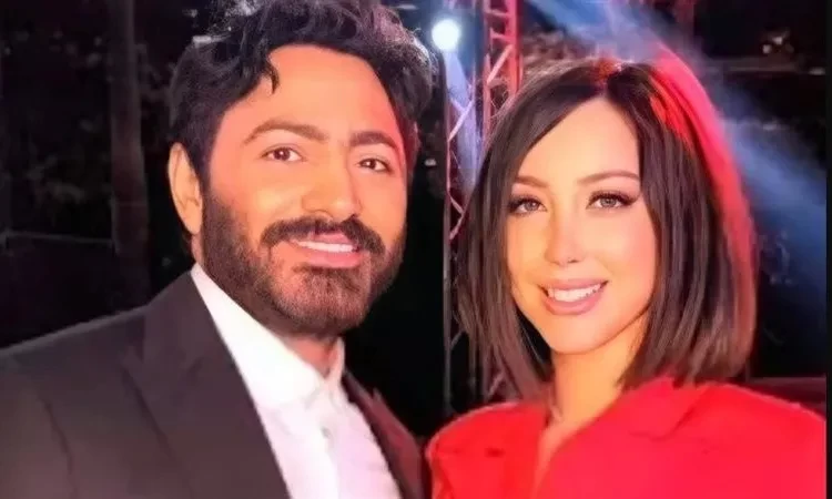 بسمة بوسيل و تامر حسني