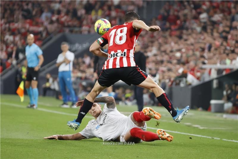 بالصور: إشبيلية يصعق أتلتيك بيلباو في الوقت القاتل