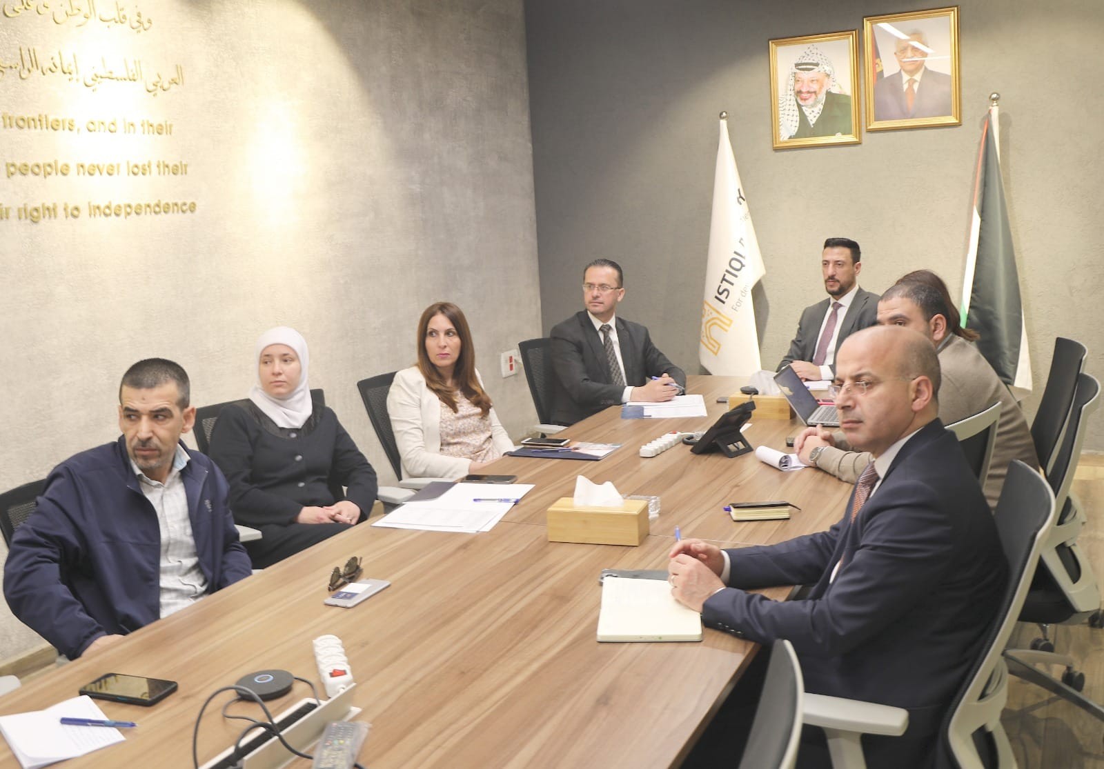 "مجلس القضاء الأعلى" و"بنك الاستقلال للاستثمار" يبحثان سبل التعاون المشترك