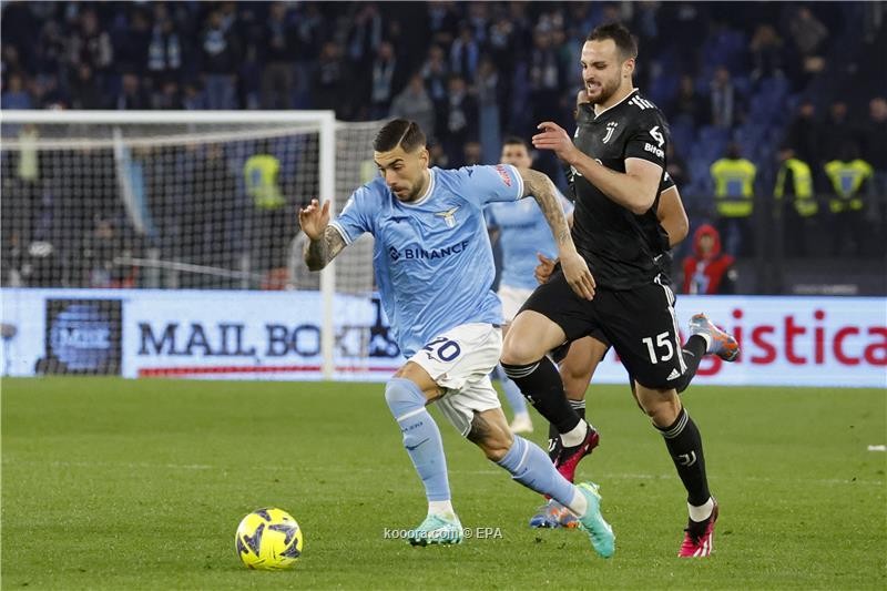 بالصور.. لاتسيو يسقط يوفنتوس ويتمسك بوصافة الكالتشيو