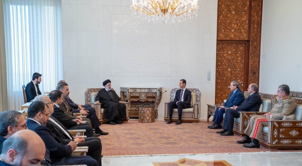 الأسد ورئيسي يؤكدان على متانة العلاقات بين سوريا وإيران