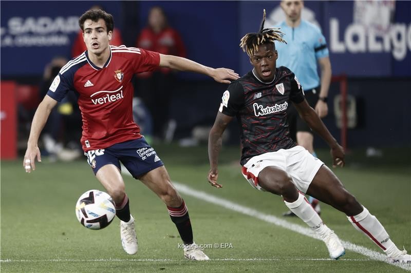 بالصور : أوساسونا يكرم ضيافة أتلتيك بيلباو في الليجا