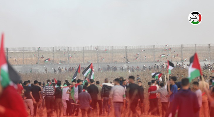 قرب حدود القطاع