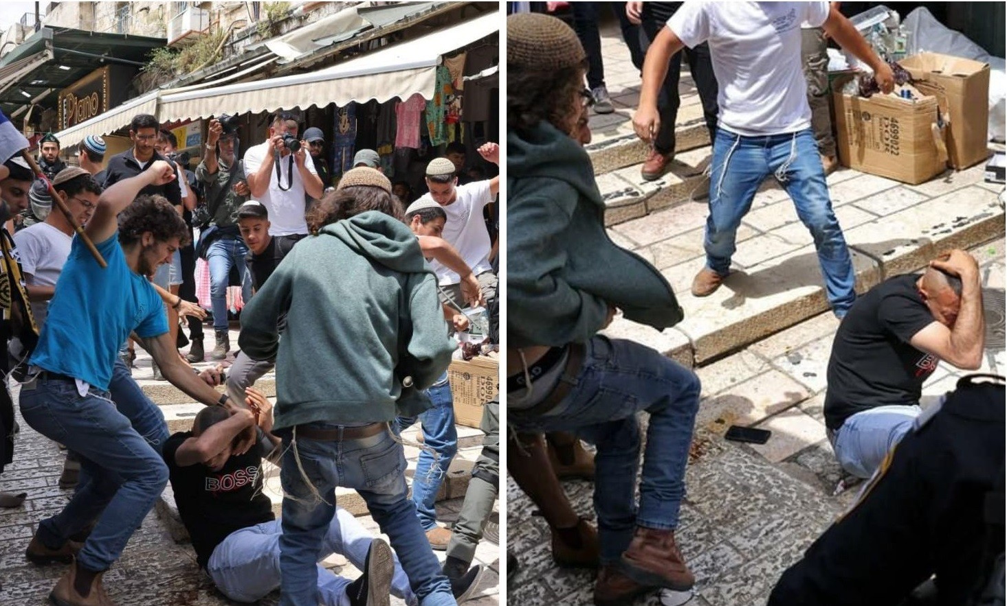 القدس: مستوطنون يعتدون على مواطنين في البلدة القديمة