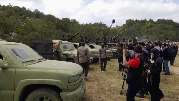 "حزب الله" يُجري مناورة عسكرية بالذخيرة الحية