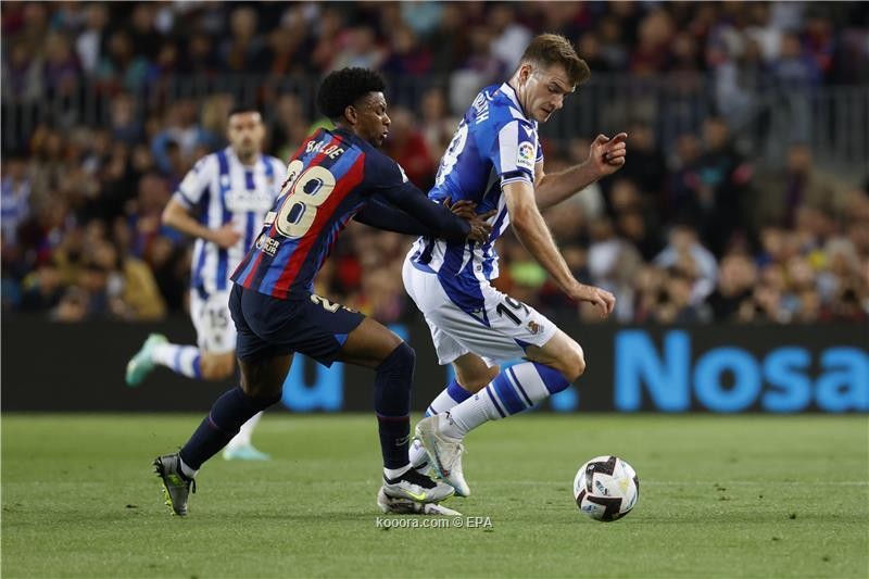 بالصور : في ليلة التتويج.. برشلونة يسقط أمام ريال سوسيداد