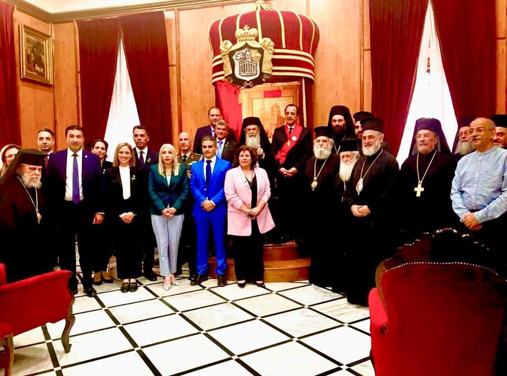 بطريركية القدس تستقبل الرئيس القبرصي لمناقشة التحديات