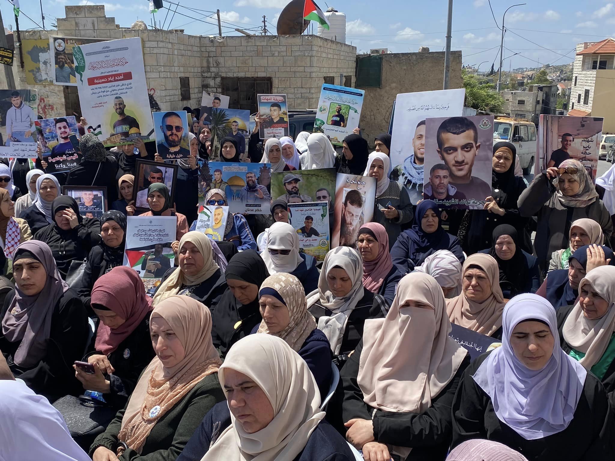 جنين: وقفة للمطالبة باسترداد جثامين الشهداء المحتجزة لدى الاحتلال