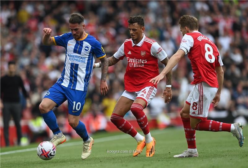 بالصور: برايتون يقرب السيتي من اللقب بفوز كاسح على آرسنال