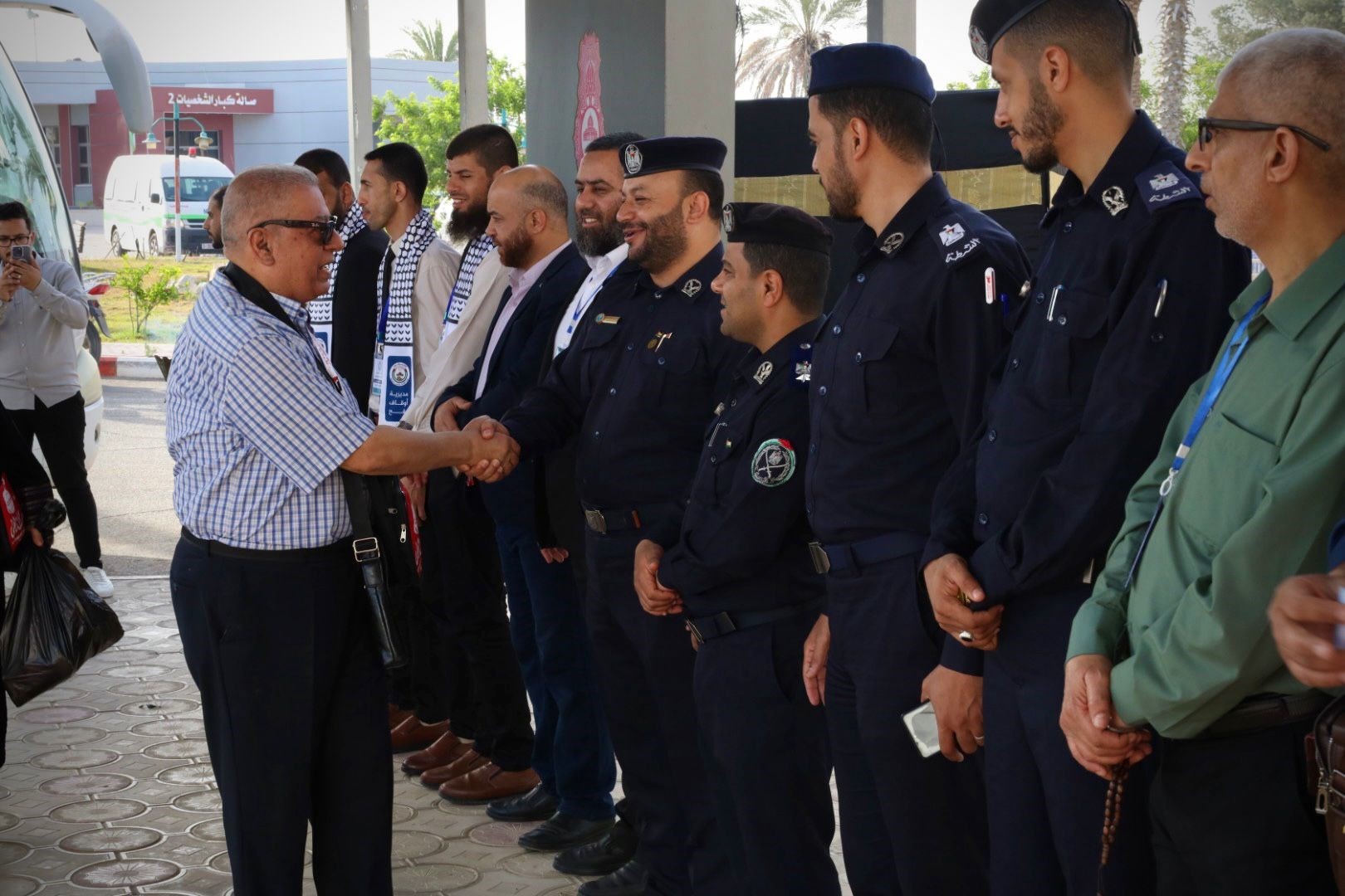 مغادرة الفوج الثاني من حجاج قطاع غزة إلى الديار الحجازية