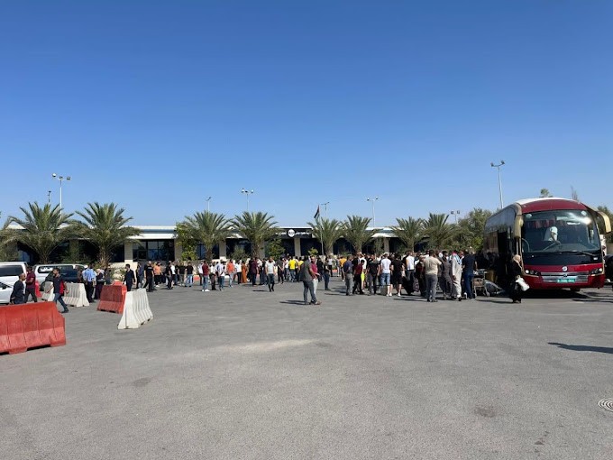 مغادرة 500 حاج وحاجة من أسر الشهداء والأسرى عبر معبر الكرامة