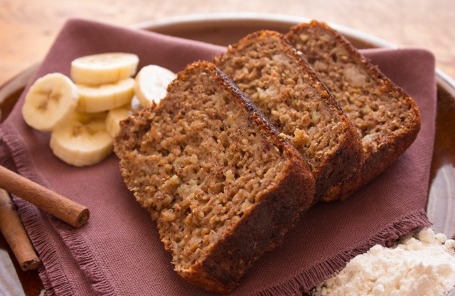 كيك موز بالشوفان