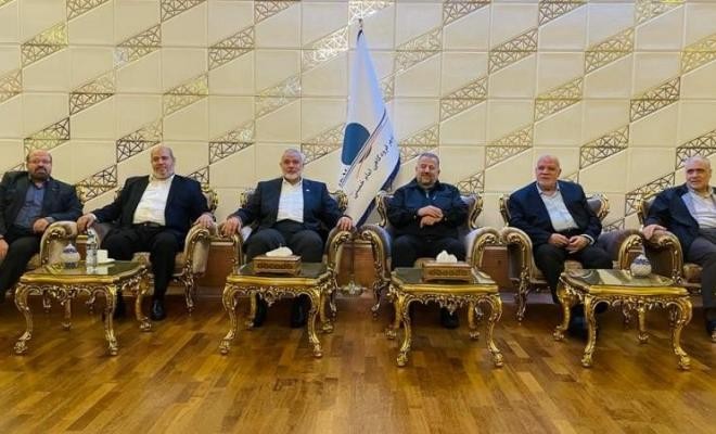 وفد من قيادة حماس يصل طهران لبحث العديد من القضايا