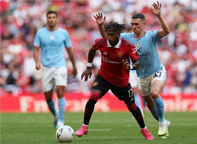 بالصور : السيتي يقهر اليونايتد ويحصل على البطولة الثانية