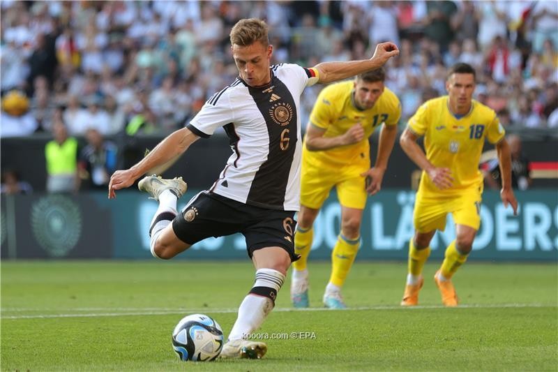 بالصور : ألمانيا تقتنص تعادلا قاتلا في ودية أوكرانيا