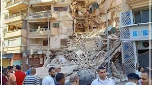 ارتفاع حصيلة ضحايا عقار الإسكندرية المنهار إلى 10 أشخاص