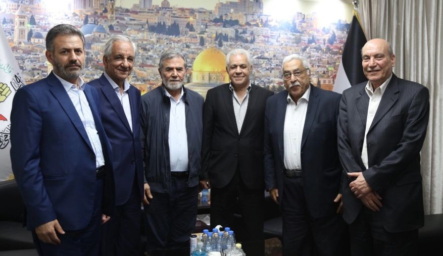 النخالة يستقبل وفدًا من الأمانة العامة للمؤتمر القومي العربي