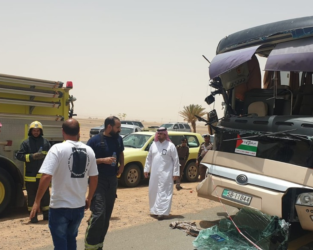 إصابة أحد حجاج الضفة الغربية إثر حادث سير في السعودية