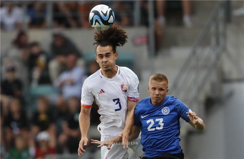 بالصور: بلجيكا تقسو على إستونيا.. والنمسا تتمسك بالصدارة