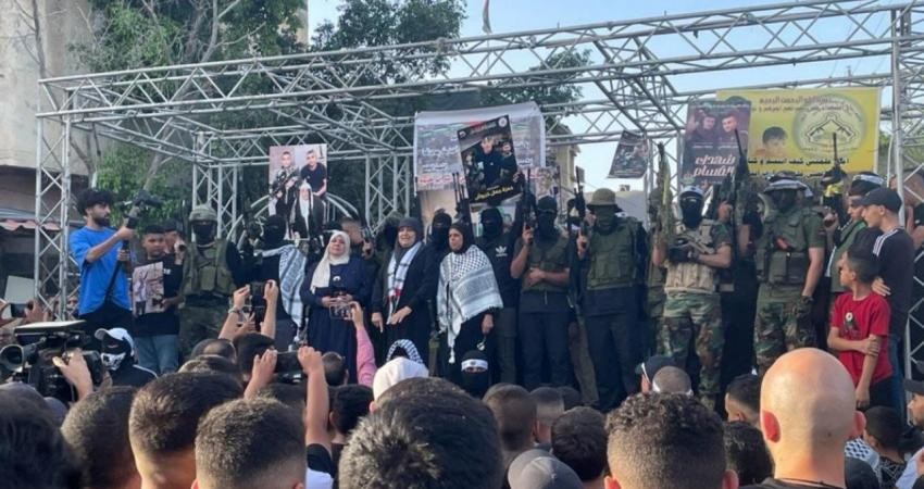 إقامة حفل تأبين للشهيدين حمزة خريوش وسامر الشافعي في طولكرم