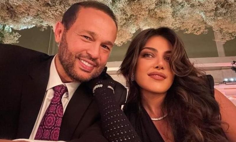 ريهام حجاج ترزق بتوأم من النائب محمد حلاوة