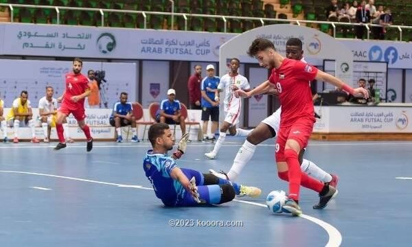 مصر تهزم فلسطين بكأس العرب للصالات