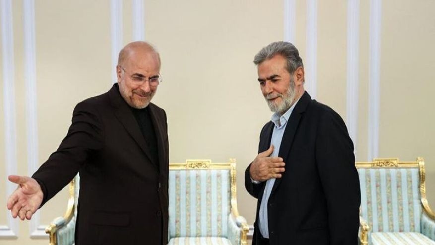الجهاد يكشف تفاصيل لقاء النخالة ورئيس البرلمان الإيراني