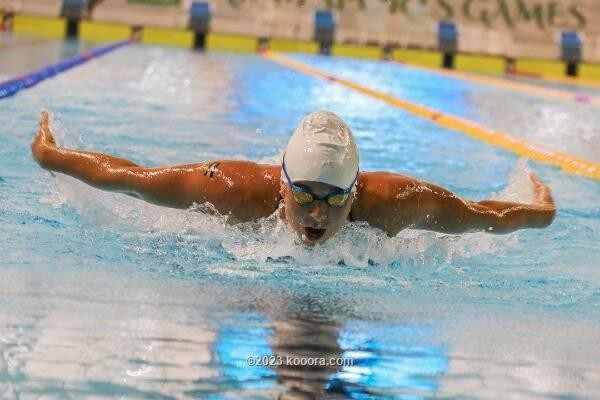 فاليري ترزي.. أيقونة السباحة الفلسطينية