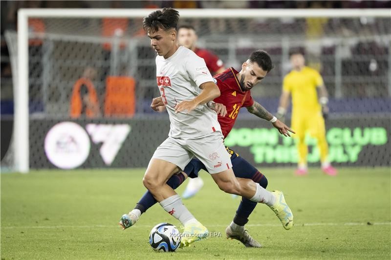 بالصور : إسبانيا تجتاز سويسرا لقبل نهائي اليورو تحت 21 عاما