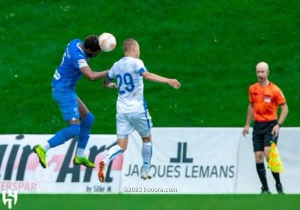 بالصور.. الهلال السعودي يختتم معسكر النمسا بالخسارة أمام دينامو كييف